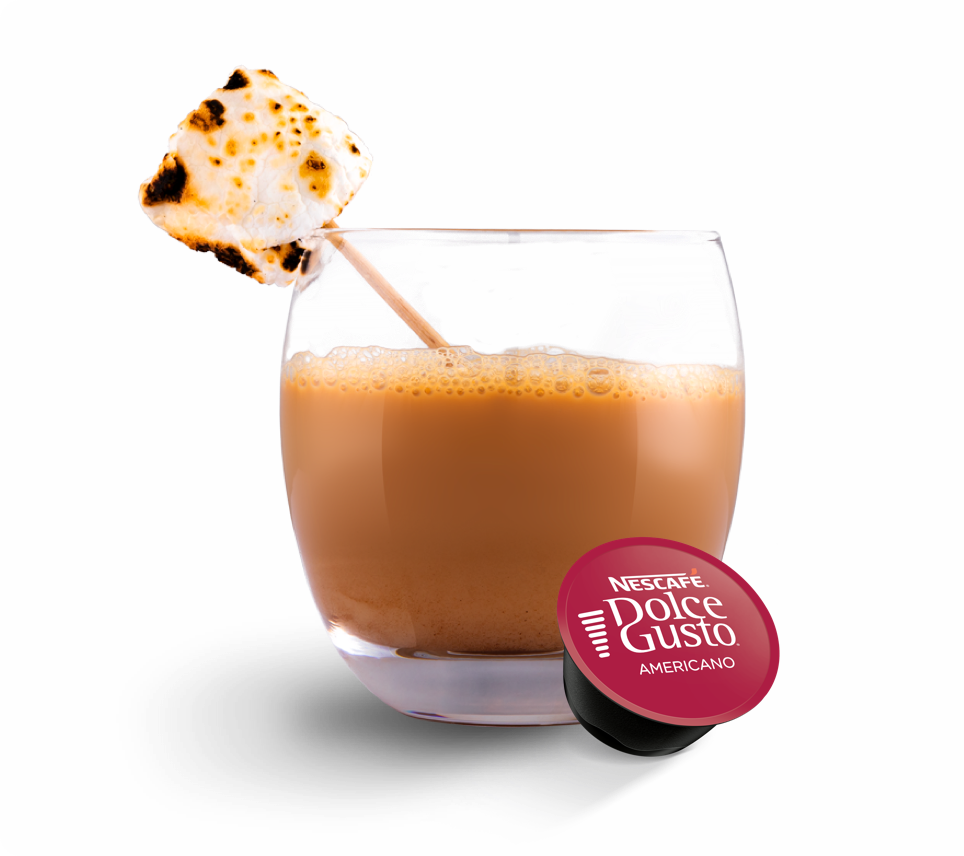 Bebida americano cremoso