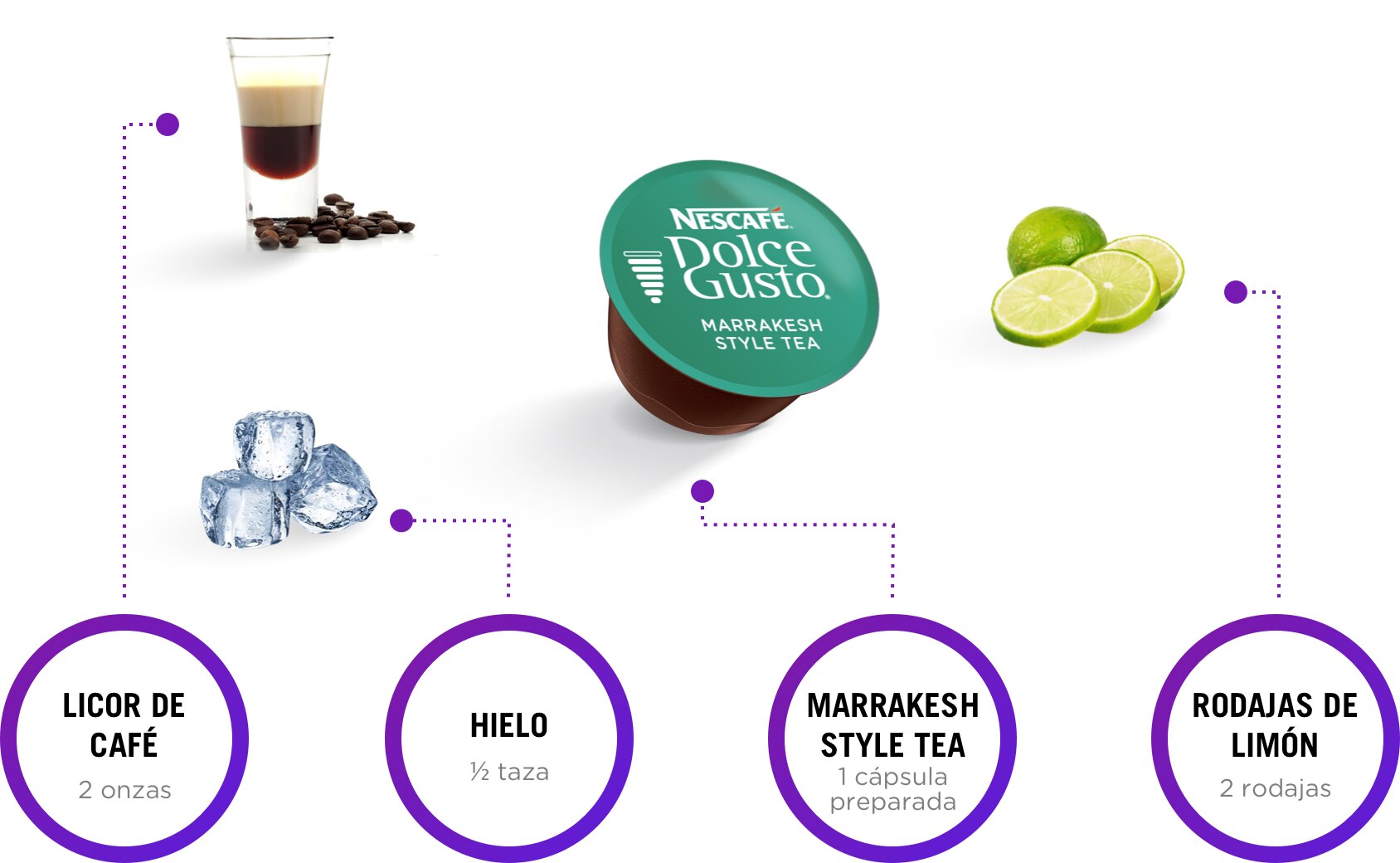 Ingredientes cafe marrakesh