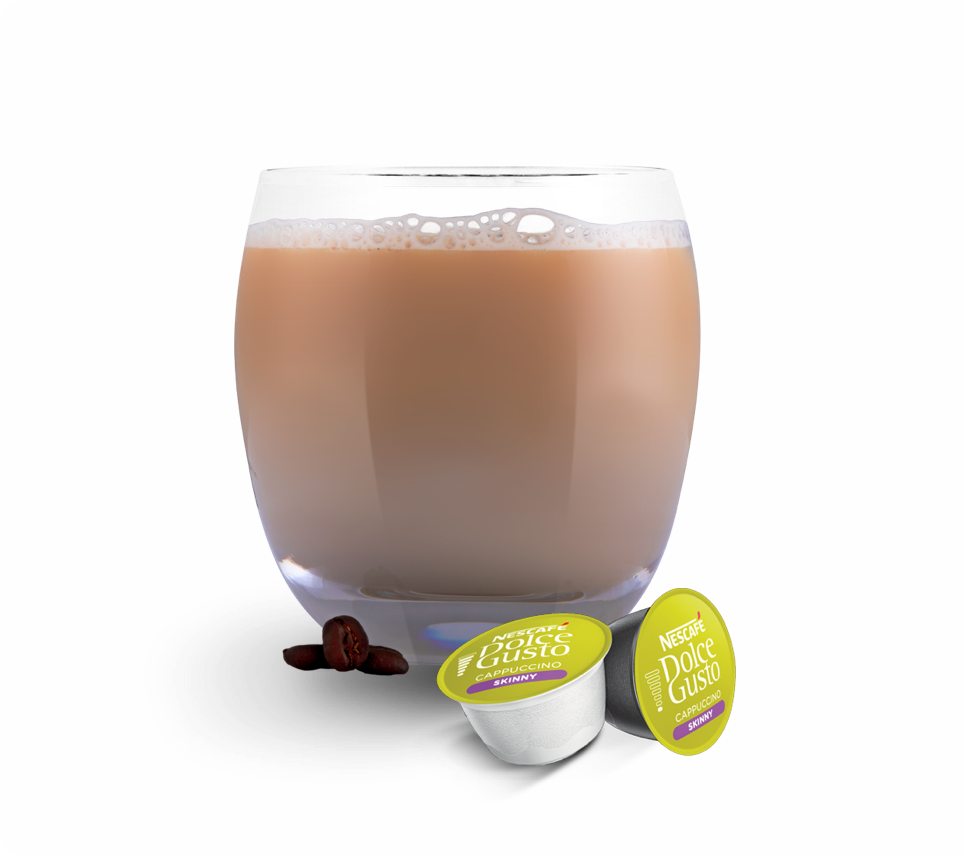 Bebida capuccino seco
