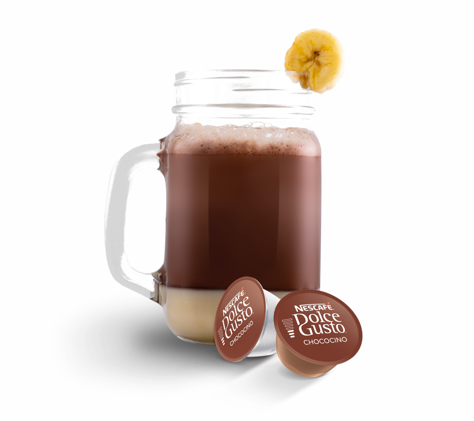 Bebida choco banana