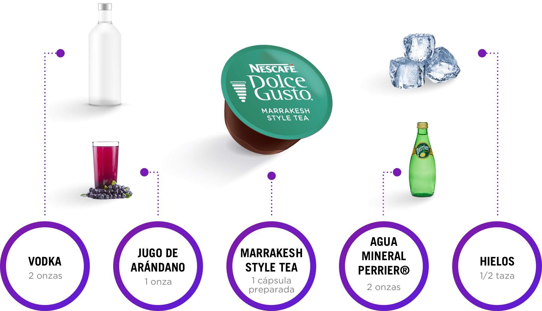 Ingredientes marrakesh arandano