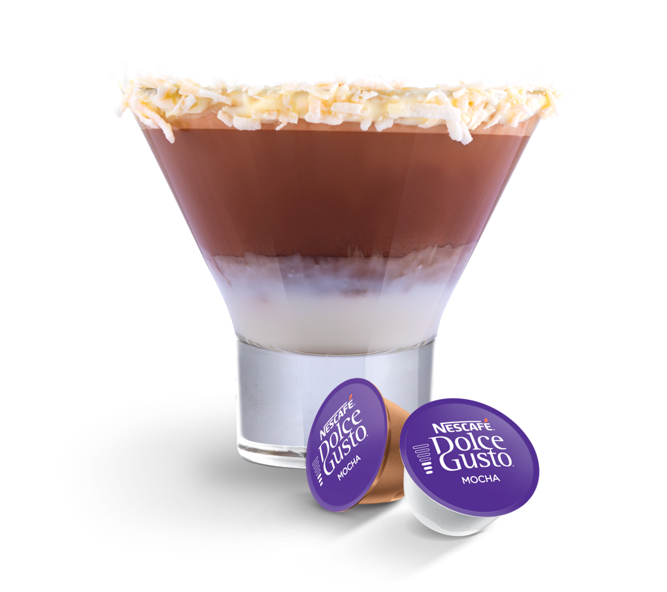 Bebida mocha coco
