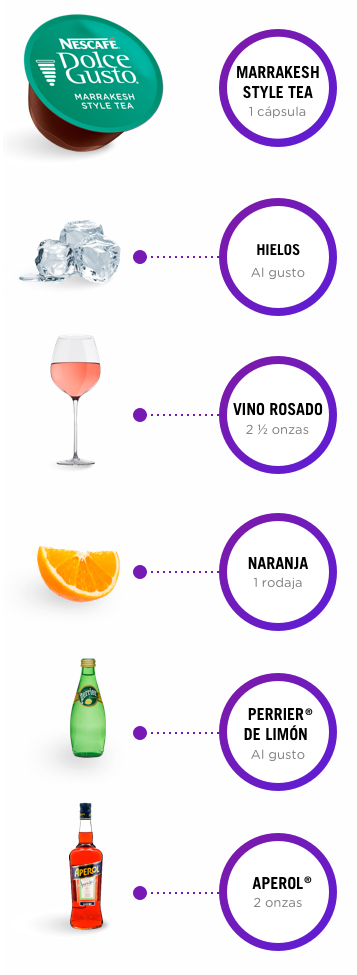 Ingredientes marrakesh spritz