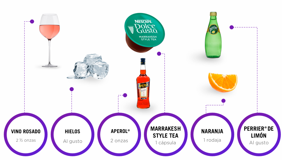 Ingredientes marrakesh spritz