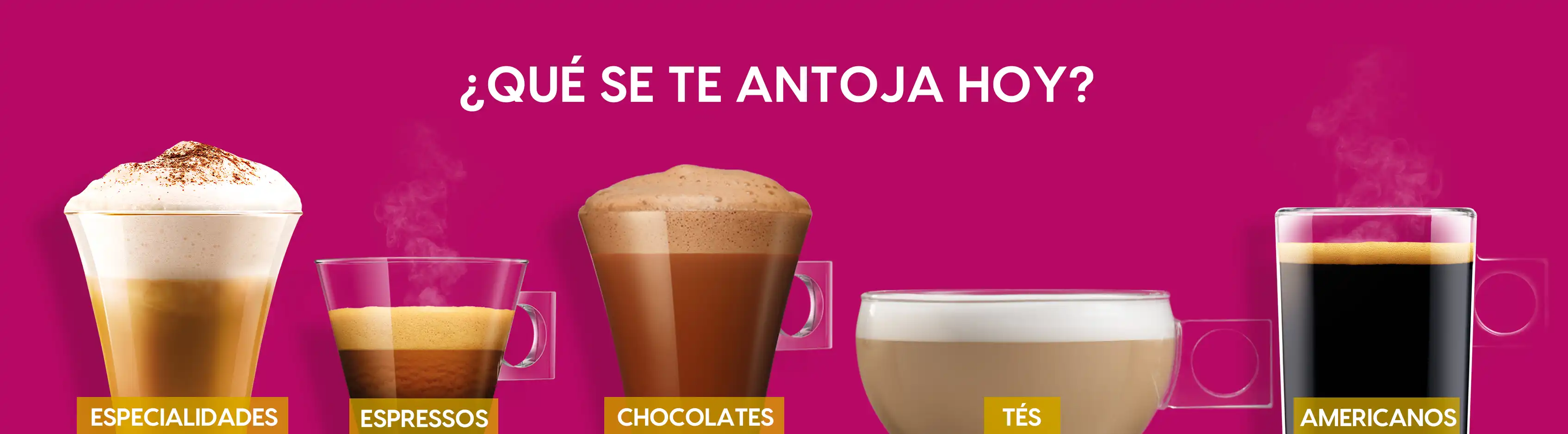 Cápsulas de café Nescafe Dolce Gusto