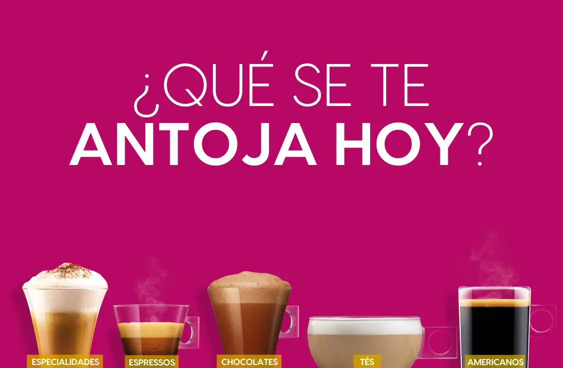 Tu Coffee Shop en casa con Dolce Gusto®